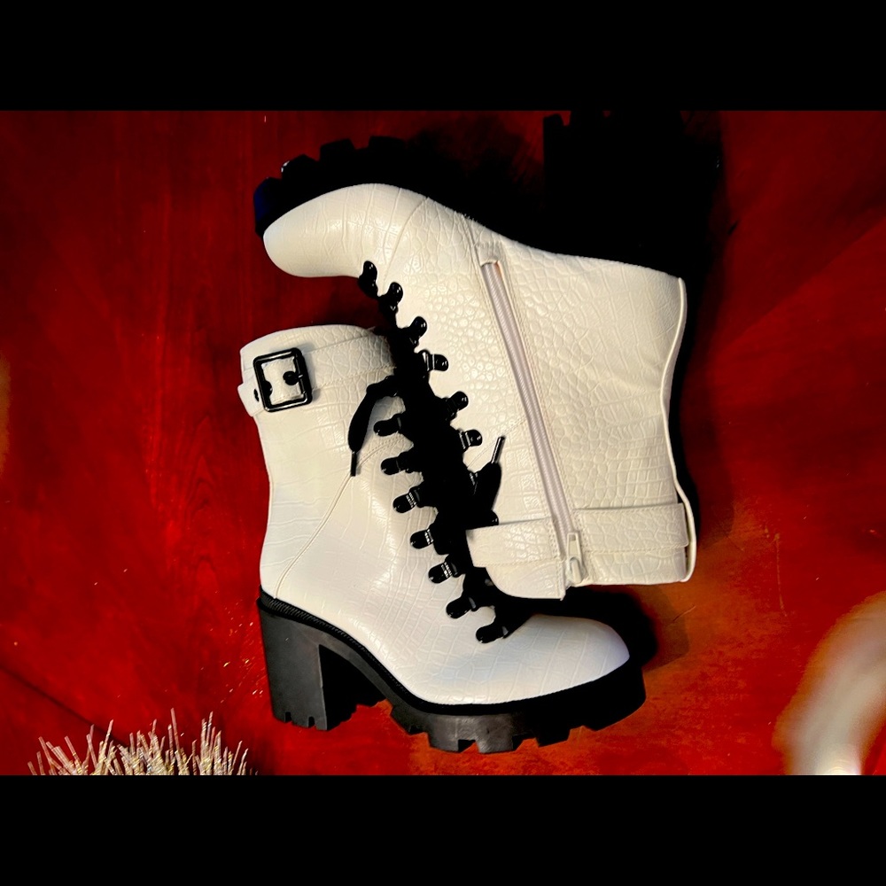 Brand New  Mix No 6 Combat Boots